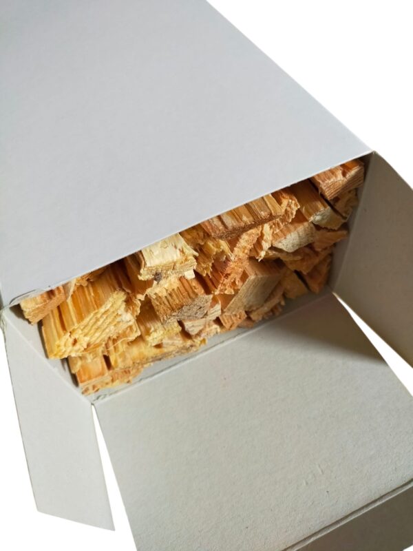 Natural Eco Wood Firelighter Sticks Pine Flame Fire Starters Box 750g - Image 4